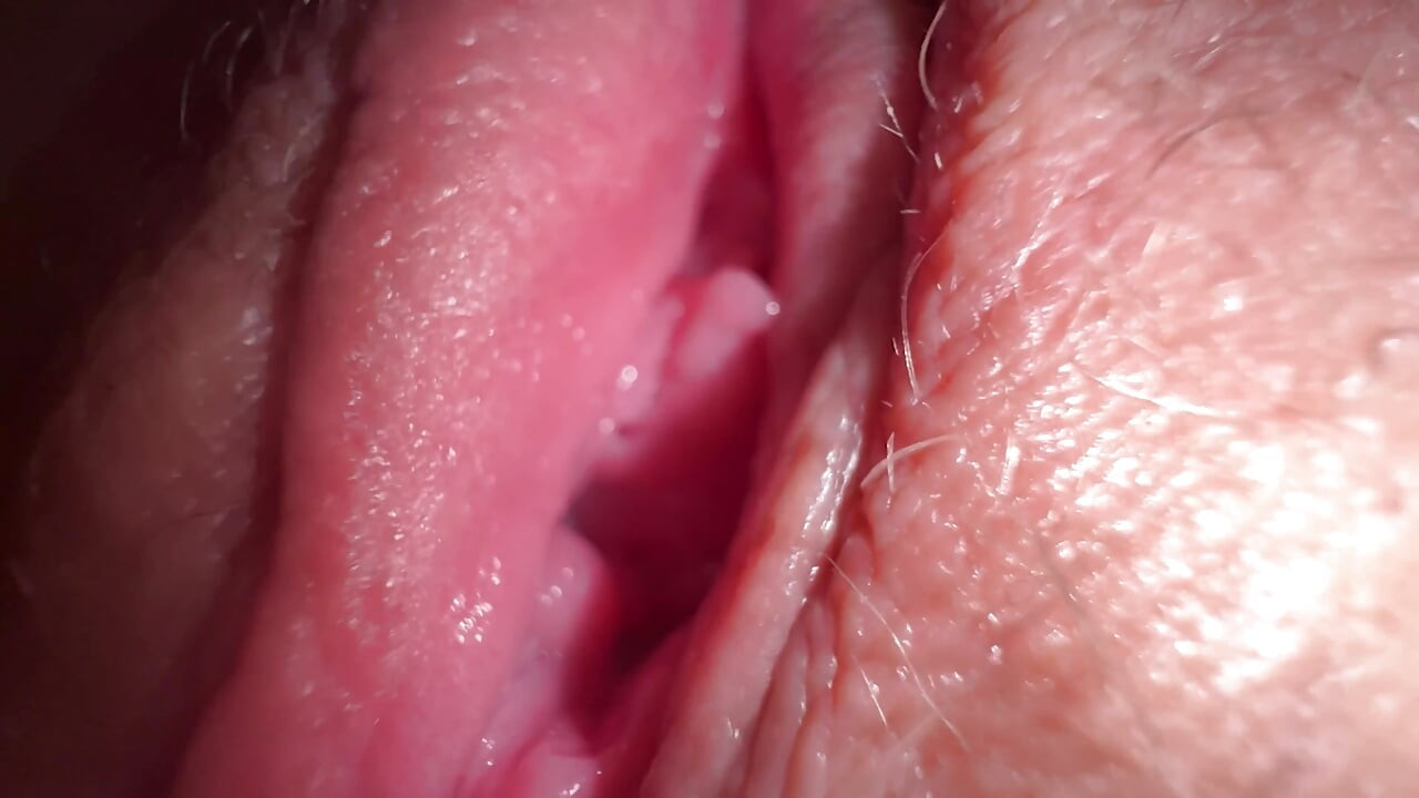 Extremely close up pussy worship