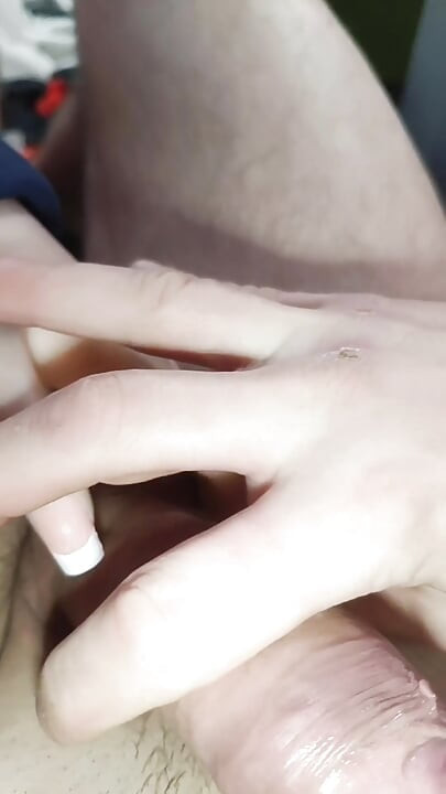French Manicure Handjob