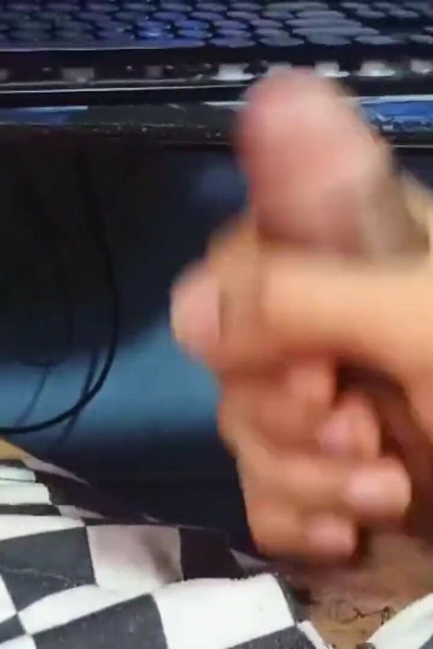 POV Watch Me Stroke Until I Cum Twice - Tall Tatted Peruvian Solo