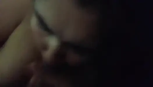 Latina MILF Lactating, Drinking Lechita