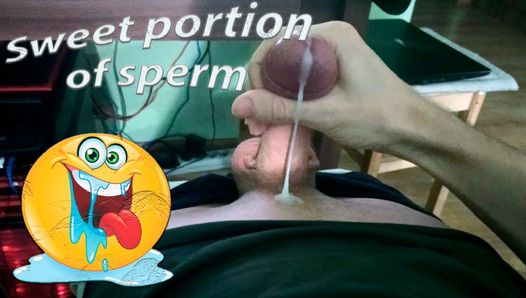 Eine süße Portion Sperma für dich