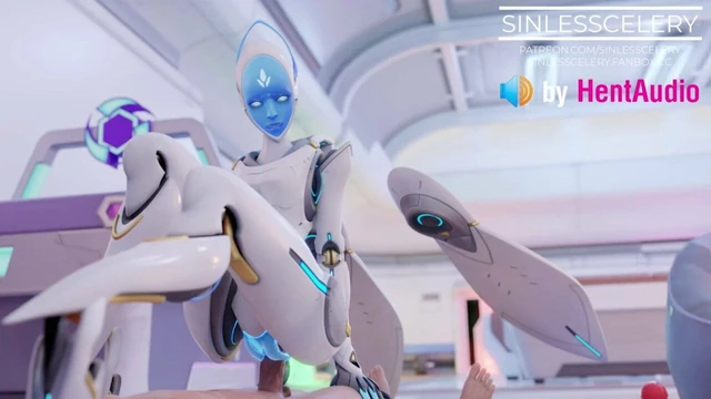 Echo Riding Human Cock