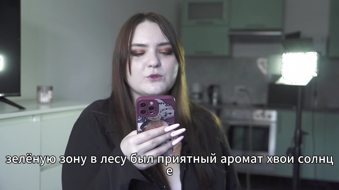 Porn story - unexpected threesome in a hunting lodge in the forest(Russian, cuckold, anal)