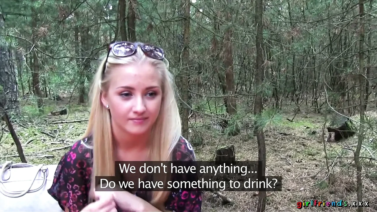 Girlfriends XXX - Petite Keira & Michelle Find a Secluded Spot for a Wild 3some & Pussy Licking in the Forest