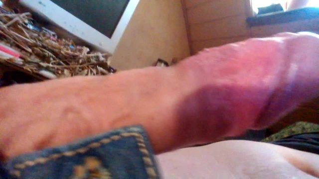 Dripping precum, yummie!