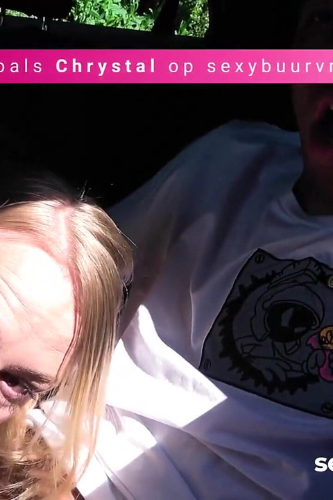 Interracial: Black guy fucks teen in his car (Holland porn)