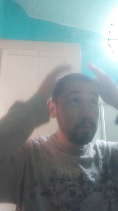 Handsome Guy Washes His Face