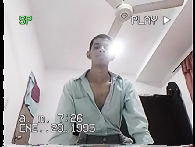 Young Masturbate in the Bed of His Stepdad
