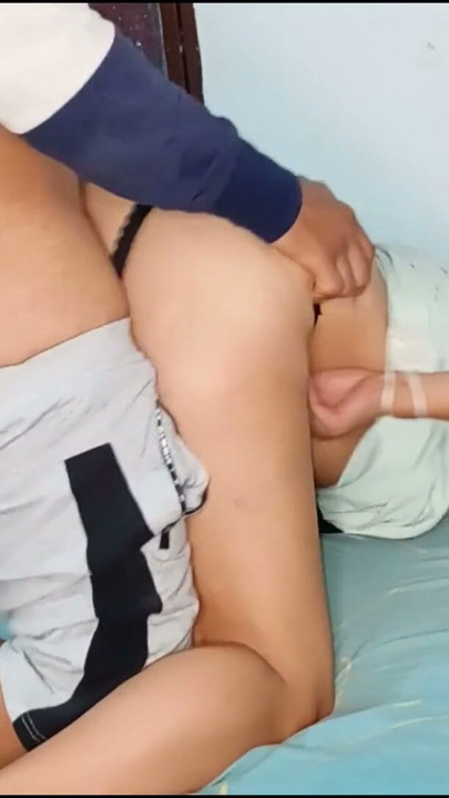 I tied her hands and fucked her on four very hard opening her closed vagina | Clip 2