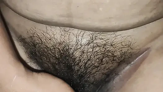 Desi Mallu wife Big Boobs Oil massage Carrot Masturbation