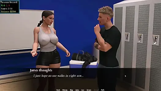 James Fucking Big Ass Reporter Girl In Locker Room Caught By Coach
