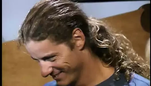 Sexy body blonde slut's juicy pussy sucked and fucked in bed by huge coc...