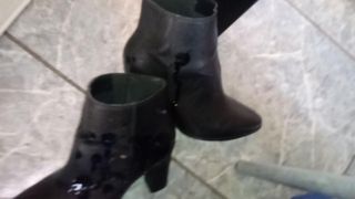 cum on ankle boots girlfriend