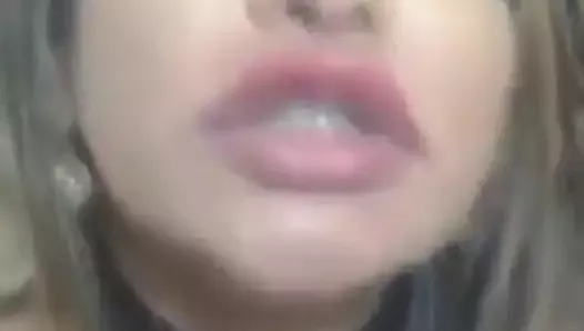 shemale cum in his mouth