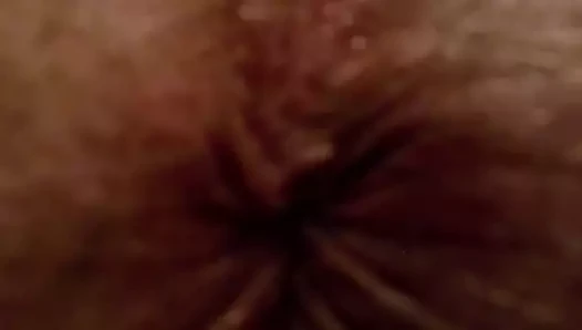 Cute asshole closeup