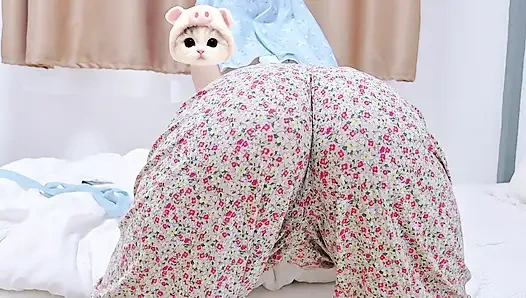 Sag nicht jemandem, dass du diesen Hijabi mit dickem hintern necken hast.