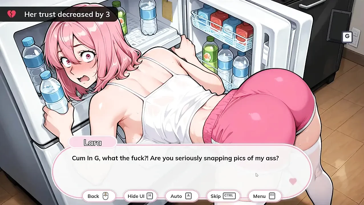 Alone with My Stepsister Taboo Hentai Game Ep.4 Step Sis Caught Naked and Dripping in the Corridor!