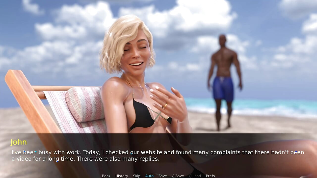 Meu jogo de esposa gostosa - parte 5 - nível até orgia loucura - pau duplo, uma ação de buceta