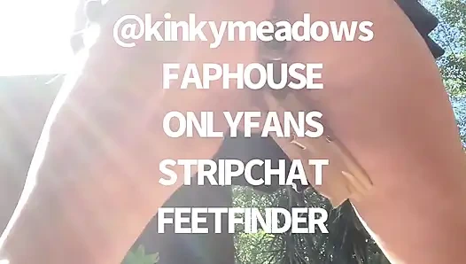 Arka verandada göt tıkacı