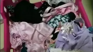 Japanese girl commenting on her Panties