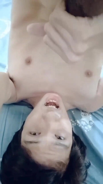 Epic moment from "FagTeetajet Thai Gay Drinking my own cum, cumming in my face"