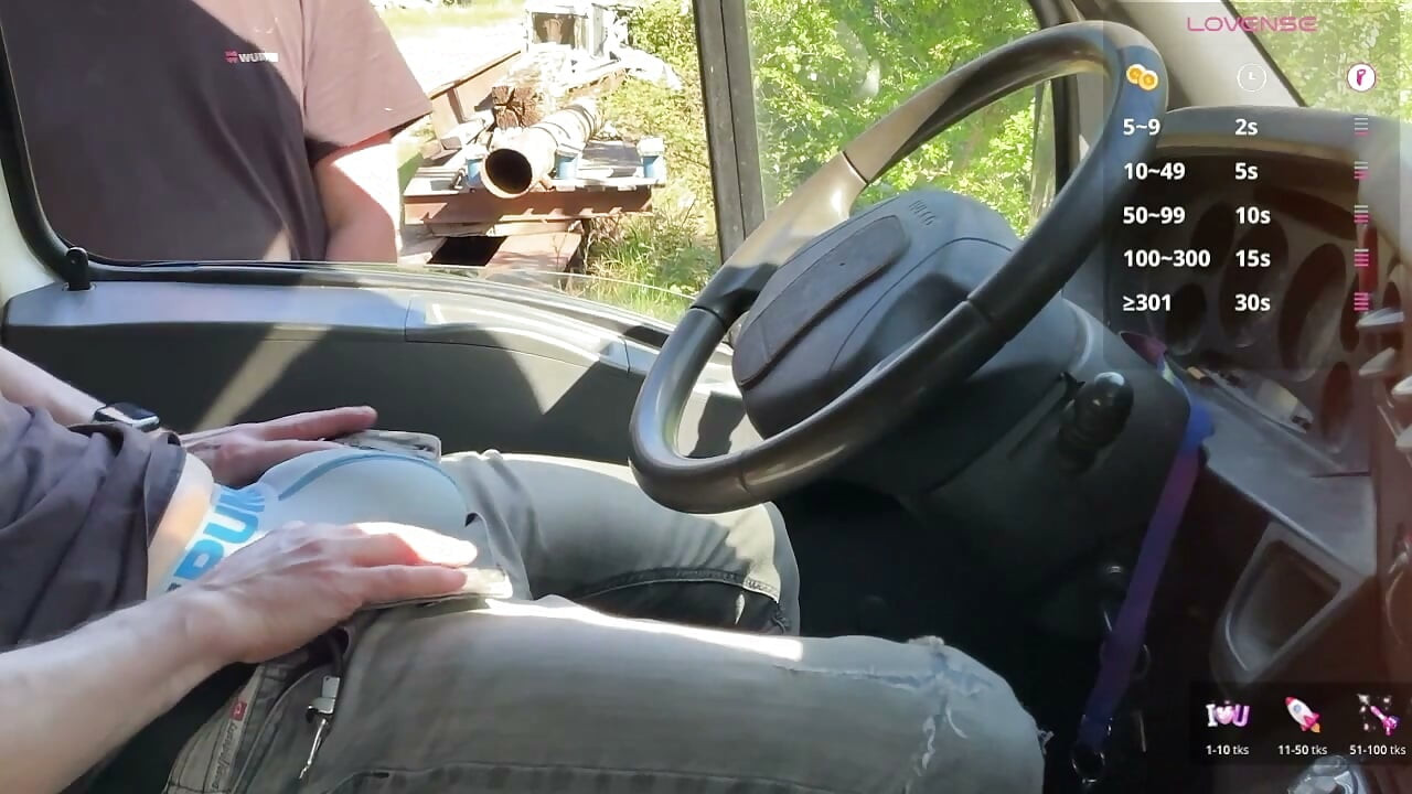 Hot Daytime Truck Encounter