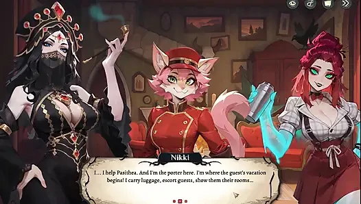 Game bodong bodong hentai di hotel ep.5 ghost bartender lagi menggoda posisi cowgirl!