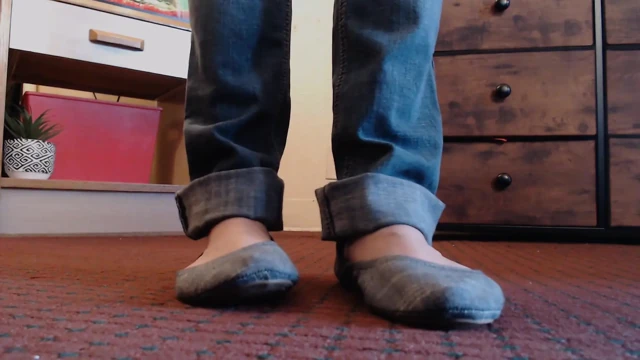 Toe Wiggles Dipping Ballet Flats Dirty