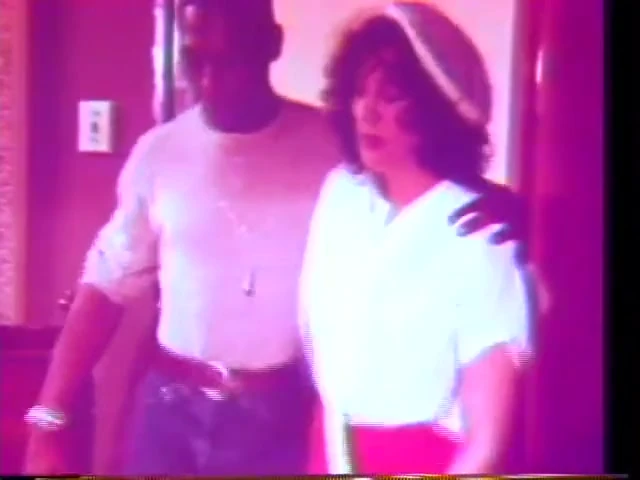Sexy vintage action with big black cock