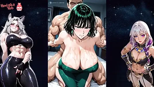 Hentai 2D and 3D Teen Bitches Love Sucking Dick and Fucking Anal