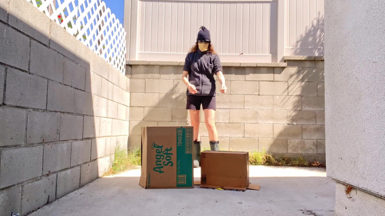 Crushing Boxes in Boots