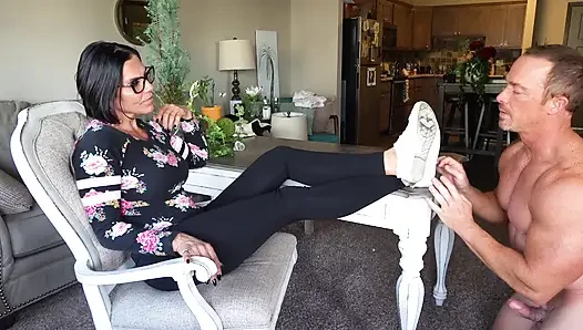 Shoe Licker Begs to Smell My Feet! Will I Let Him?