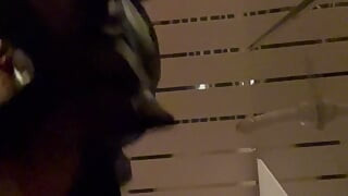 dildo fuck with mirror