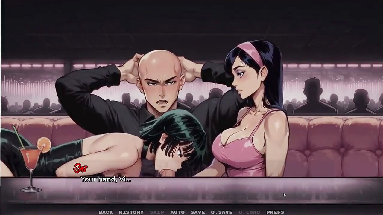 My New Girlfriend Taboo Hentai Game Ep.61 Acest joc provocare se transformă într-un gangbang swinger!
