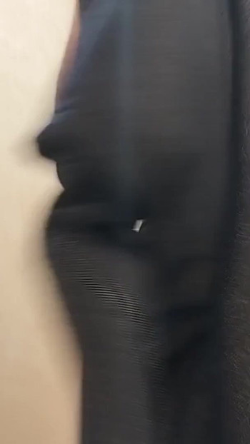 Stunning moment from "Naughty sexy milf tries on naked clothes. Hairy latina pussy tries on clothes in bed."