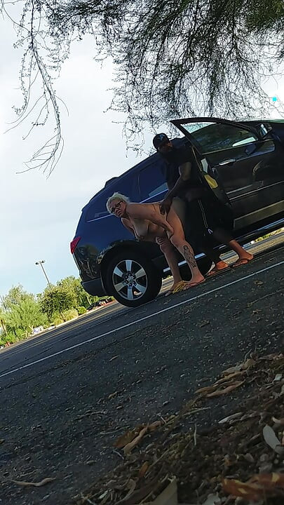 We got to the store before it opened, soo...