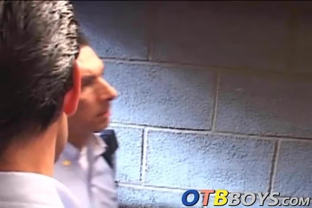 David is becoming accustomed to prison life by sucking cock