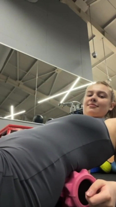 Bbw sexy girl jucielussie training in the gym | Clip 1