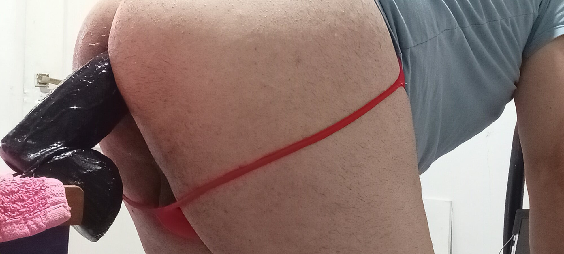 My ass opens up and I can't help it, and I don't want to either.