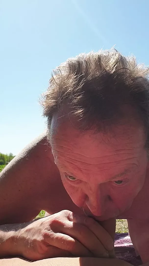 Blowjob outdoor