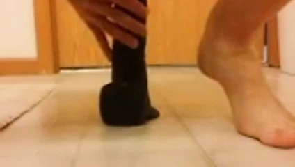 gay çocuk vurur prostat ile siyah dildo
