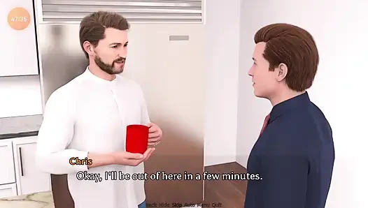 Mükemmel bir evlilik #8 Chris ve Anne yataktayken sohbet edin.