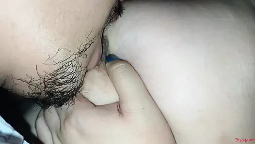 Chubby supervisor wants to fuck her at home
