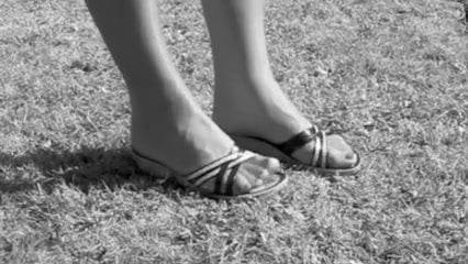 Nylon Stocking Feet Heels
