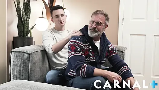 DILF Mr. Kristofer Weston Breeds His Virgin Stepson Chase Tyler