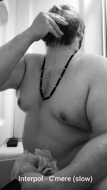 Fat Guy Takes A Shower - An Art Film
