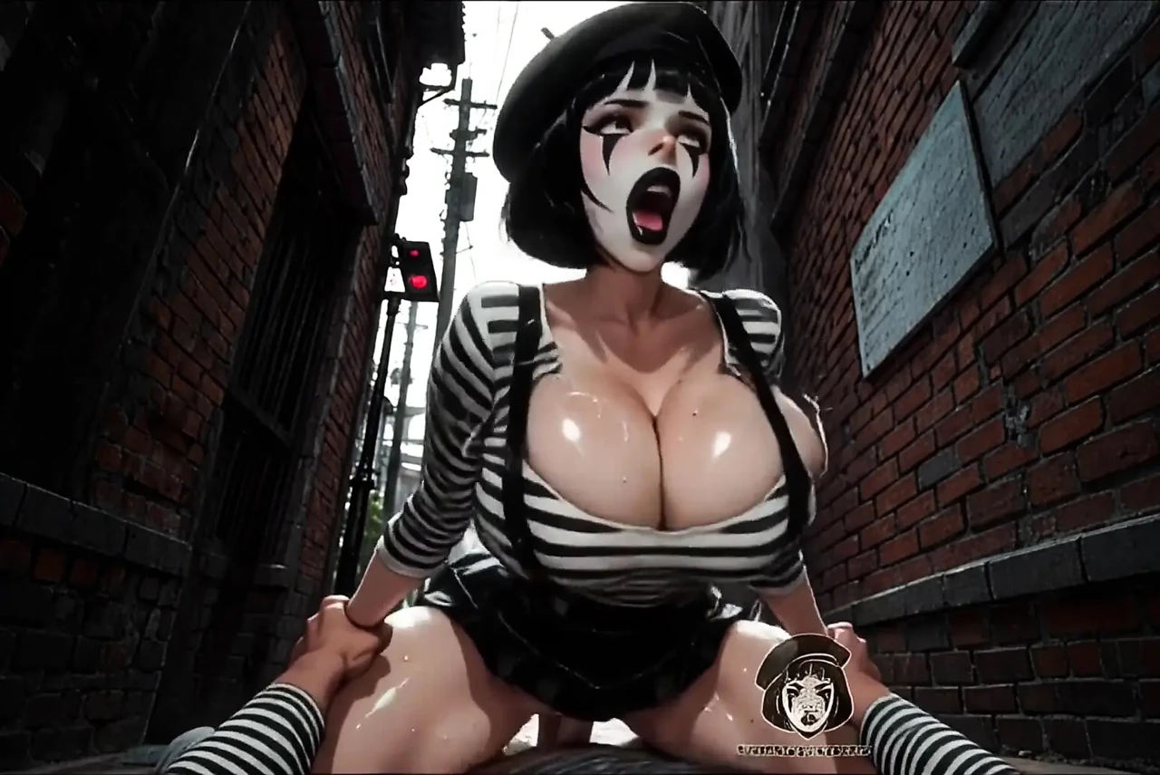 Busty Cosplay MILF Gets Fucked by a Huge Cock on the Streets of Paris