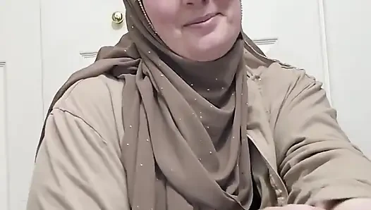 I Leave My Hijab on but Strip off the Rest of My Clothes