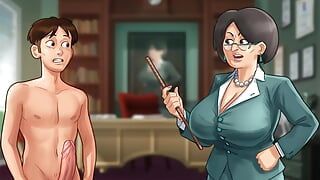 Let’s play - SummertimeSaga, le principal Smith et Annie sont en colère, pas de commentaire