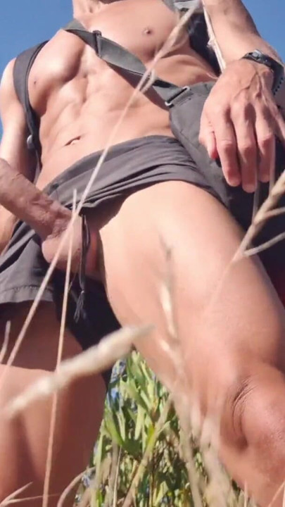 Outdoor Pissing & Jerk Off Compilation in Nature + Moaning While Driving | Clip 2